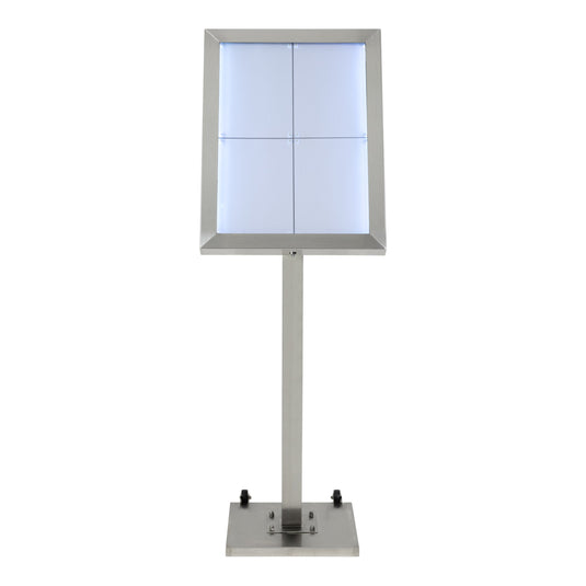 Securit Information Displays - Stainless Steel - Stainless Steel 69,5x52,3x6,5cm