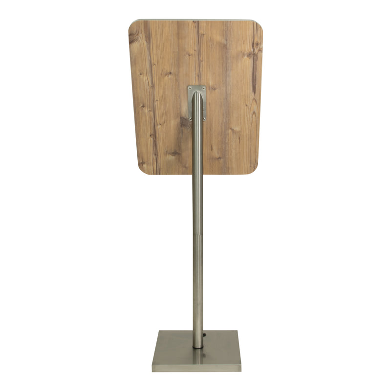 Load image into Gallery viewer, Securit Information Displays - Glass Star - Oak 74,4x57x3cm
