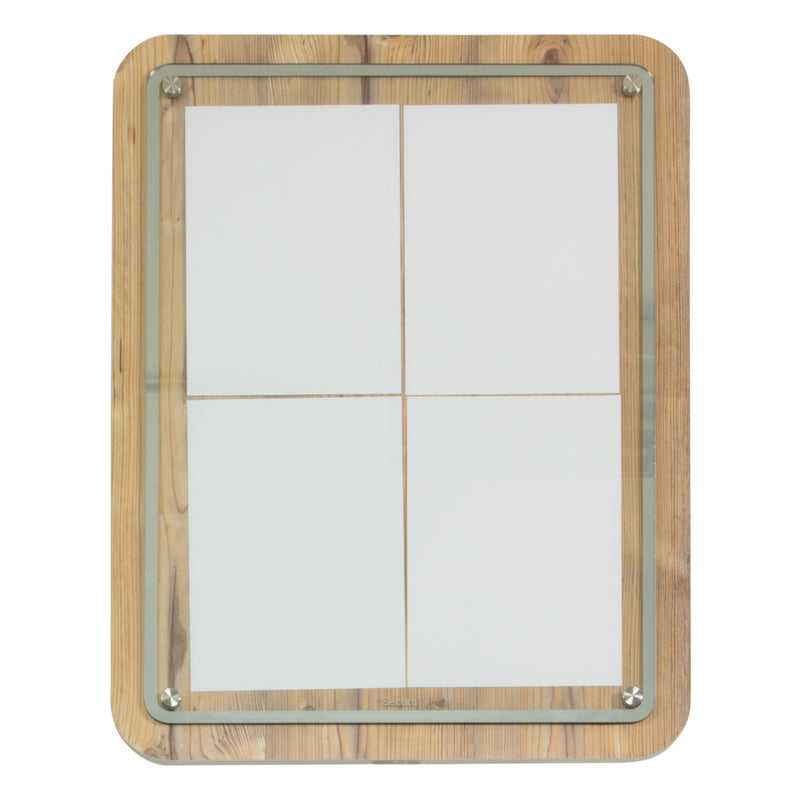 Load image into Gallery viewer, Securit Information Displays - Glass Star - Oak 74,4x57x3cm
