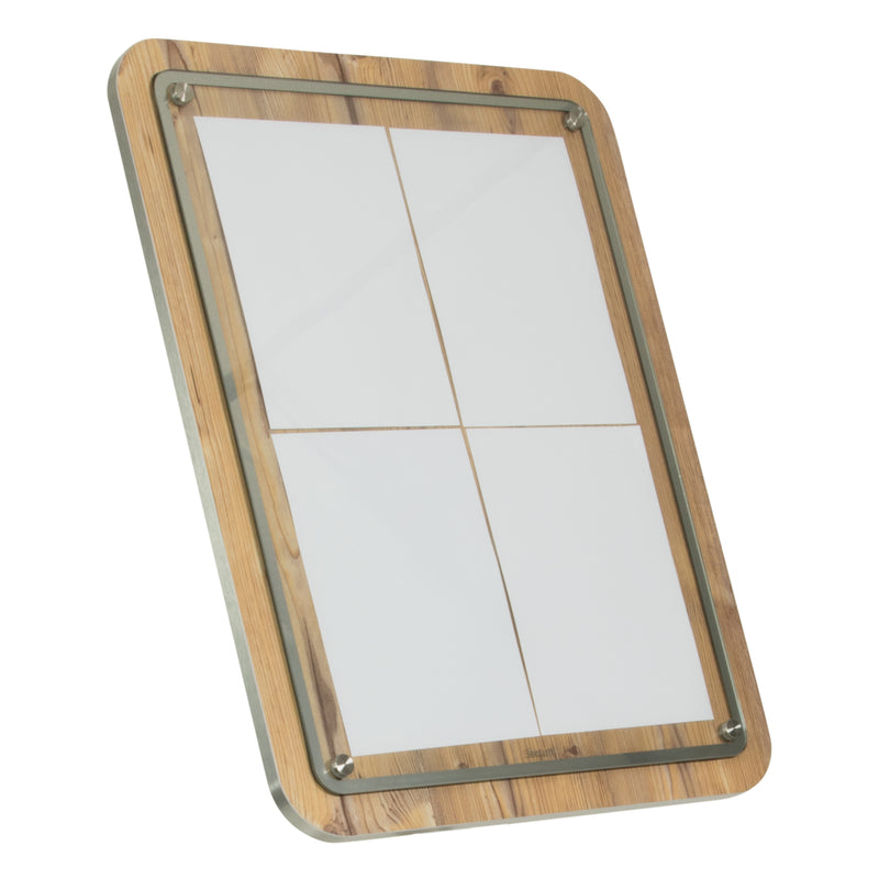 Load image into Gallery viewer, Securit Information Displays - Glass Star - Oak 74,4x57x3cm
