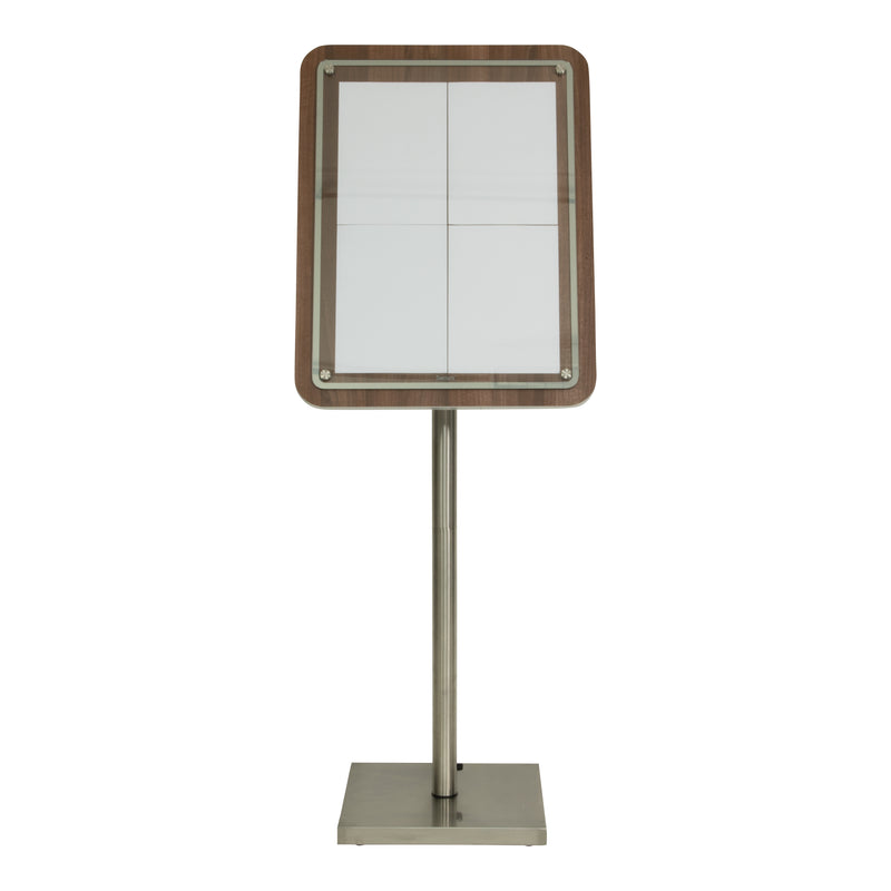 Load image into Gallery viewer, Securit Information Displays - Accessories - Stainless Steel 127x40x40cm
