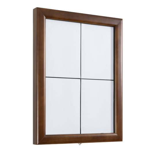 Securit Information Displays - Classic - Dark Brown 69,7x53x6,4cm