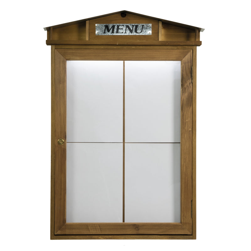 Load image into Gallery viewer, Securit Information Displays - Rustic - Wood 81,5x57,5x7,5cm
