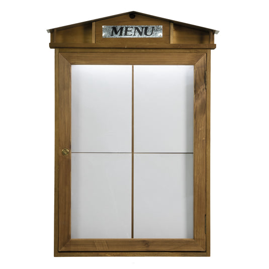 Securit Information Displays - Rustic - Wood 81,5x57,5x7,5cm