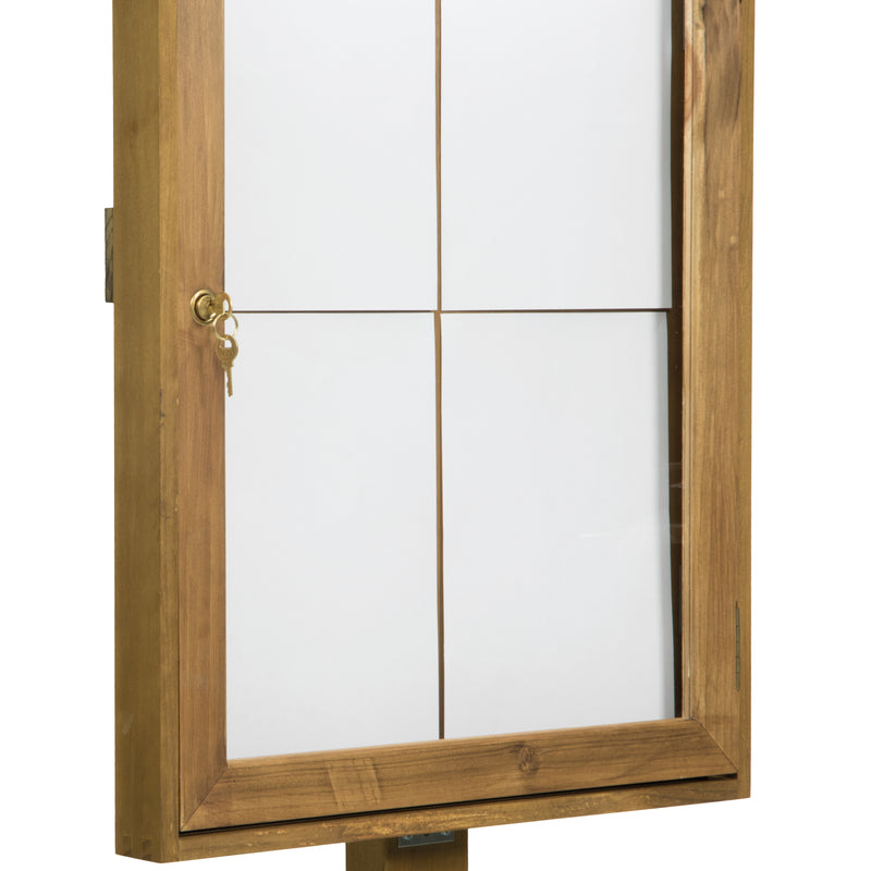 Load image into Gallery viewer, Securit Information Displays - Rustic - Wood 81,5x57,5x7,5cm
