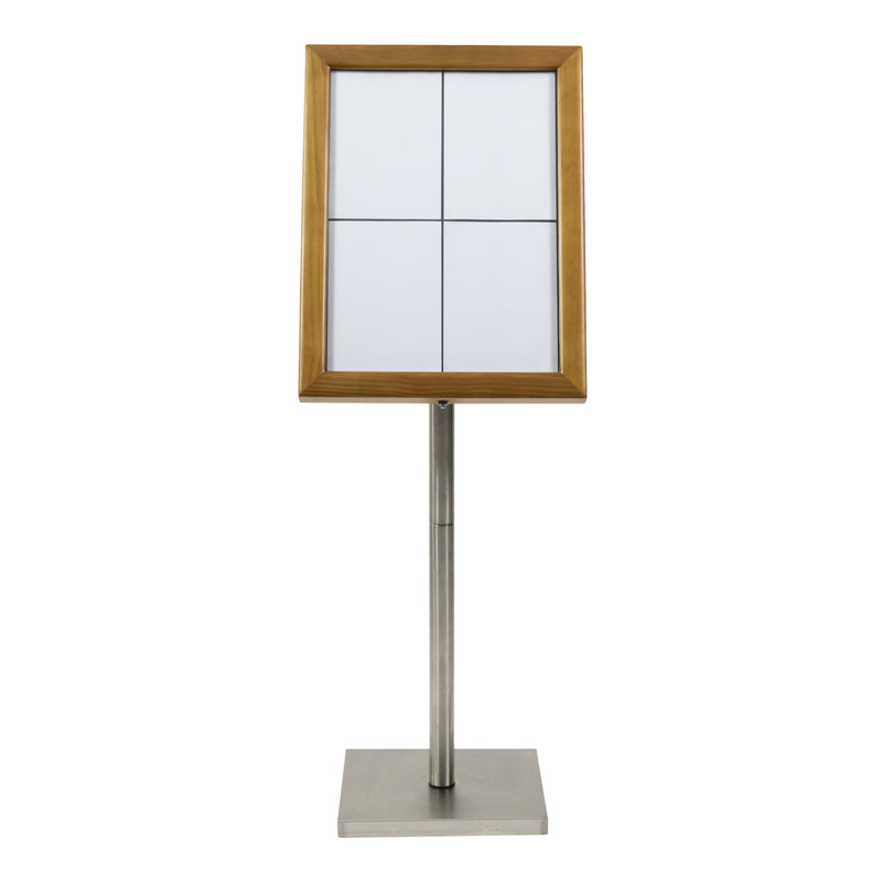 Load image into Gallery viewer, Securit Information Displays - Classic - Teak 69,7x53,3x5,2cm
