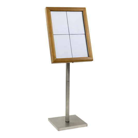 Securit Information Displays - Classic - Teak 69,7x53,3x5,2cm