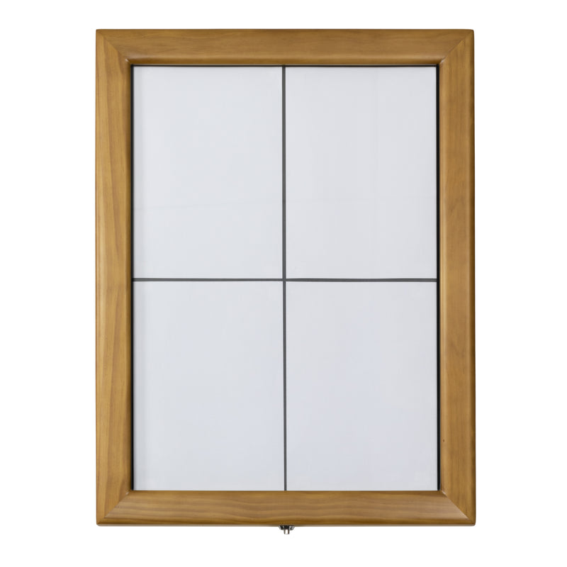 Load image into Gallery viewer, Securit Information Displays - Classic - Teak 69,7x53,3x5,2cm
