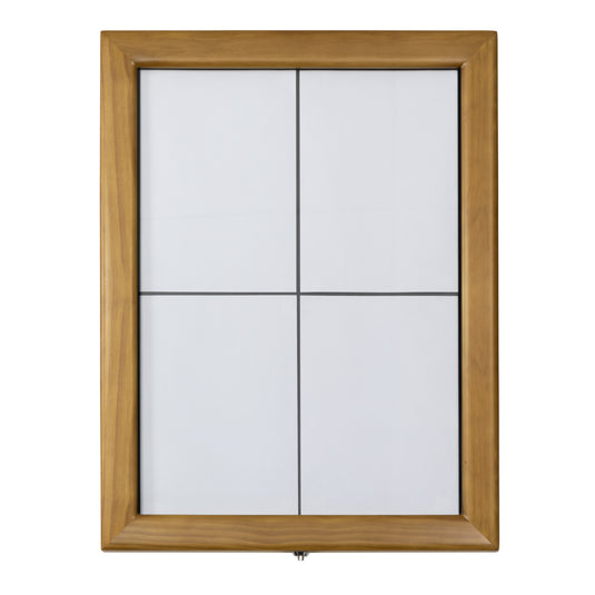 Securit Information Displays - Classic - Teak 69,7x53,3x5,2cm
