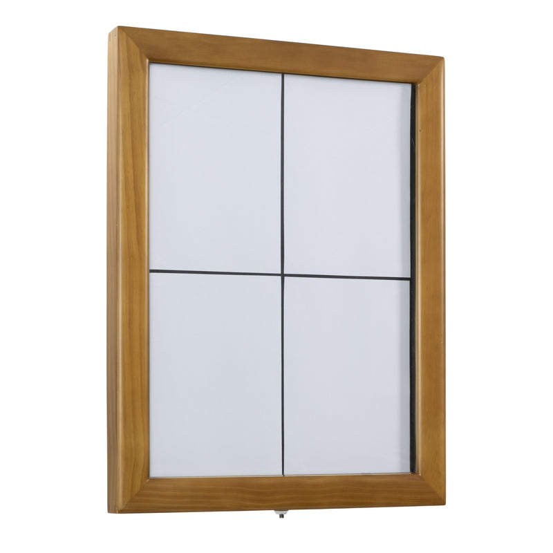 Load image into Gallery viewer, Securit Information Displays - Classic - Teak 69,7x53,3x5,2cm
