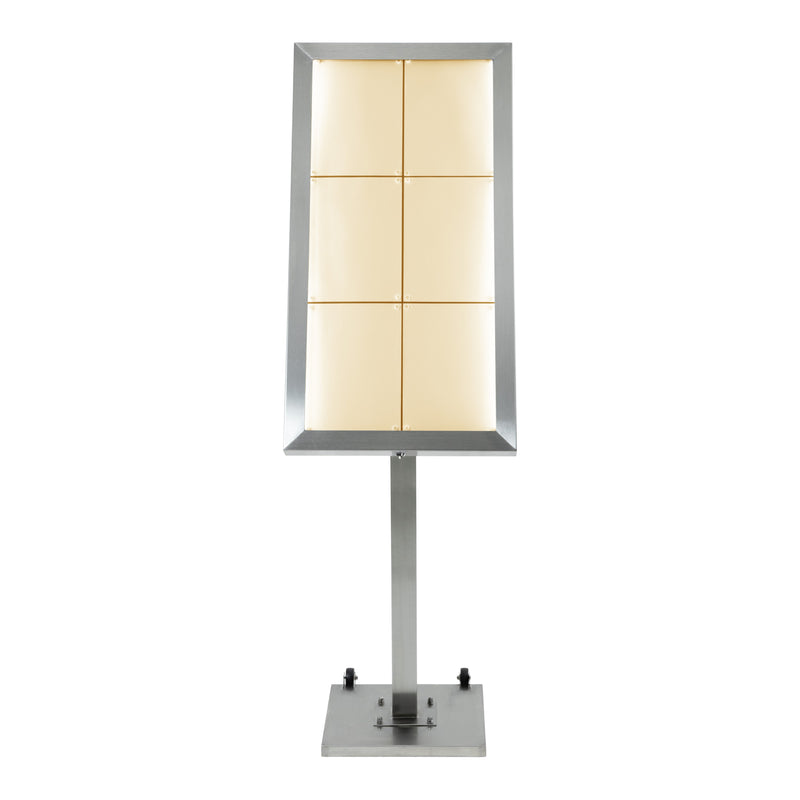 Load image into Gallery viewer, Securit Information Displays - Stainless Steel - Stainless Steel 99x52x5cm
