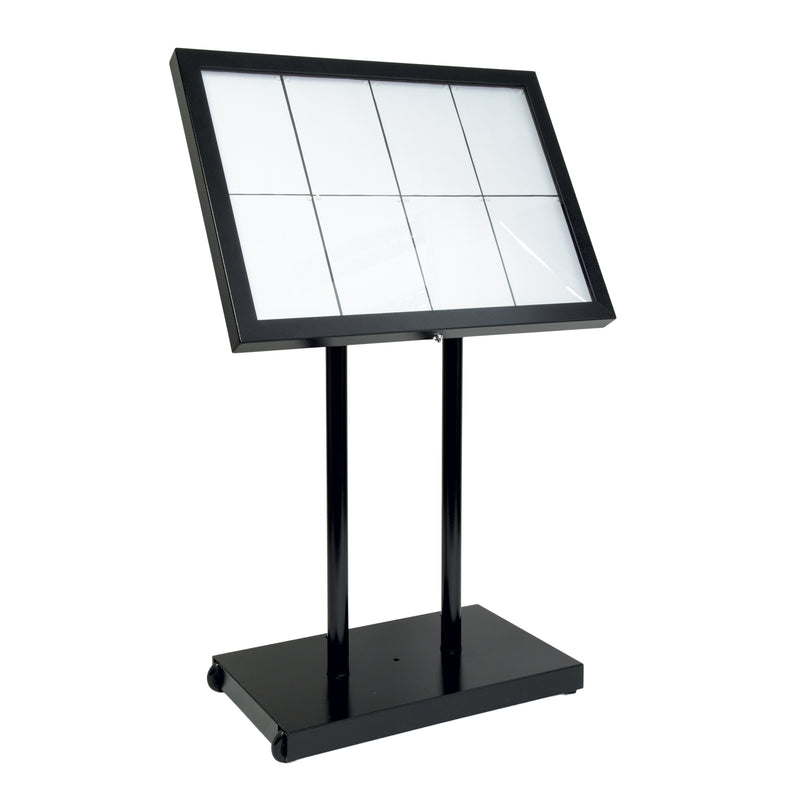 Load image into Gallery viewer, Securit Information Displays - Black Star Xxl - Black 112x6x6cm
