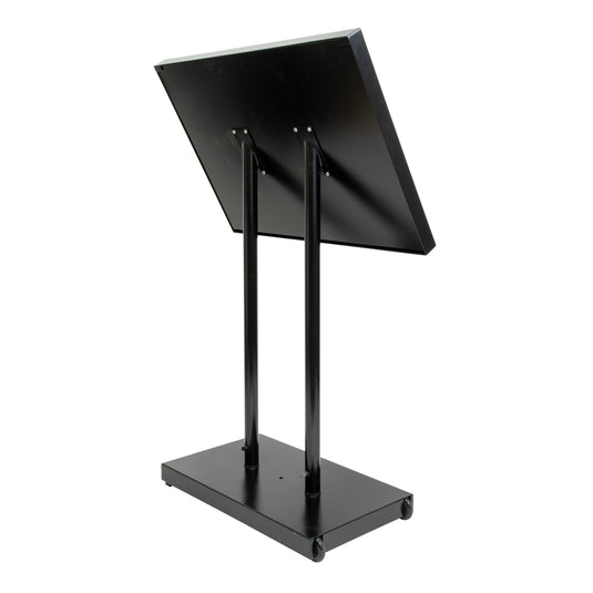 Securit Information Displays - Black Star Xxl - Black 67x92x5,5cm
