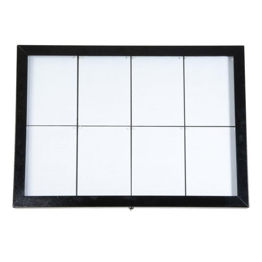 Securit Information Displays - Black Star Xxl - Black 67x92x5,5cm