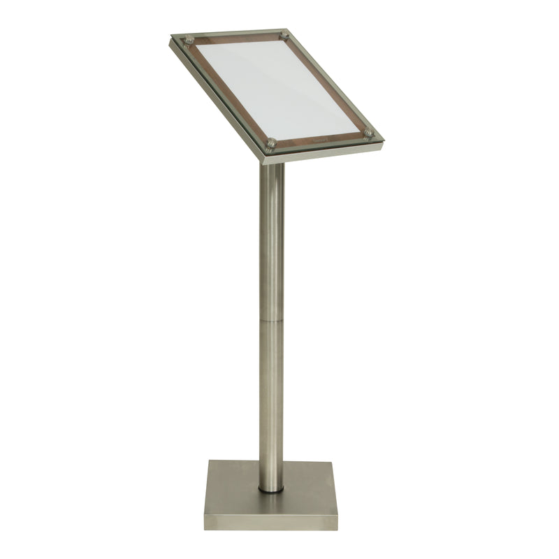 Load image into Gallery viewer, Securit Information Displays - Glass Star - Walnut 36,8x28,1x3cm
