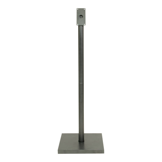 Securit Information Displays - Coated Steel - Gun Grey 135x40x40cm
