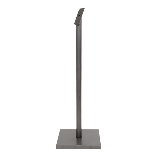 Securit Information Displays - Coated Steel - Gun Grey 135x40x40cm
