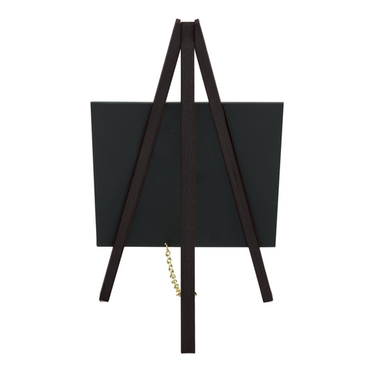 Securit Table Chalkboards - Mini Easel - Black 24,4x15x13,5cm - Pack of 6