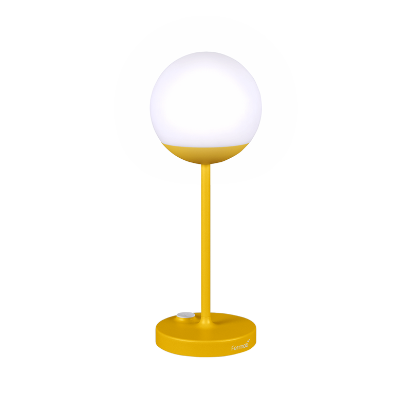 Load image into Gallery viewer, Fermob Mooon! Wireless Table Lamp H.41 cm – Smooth Honey
