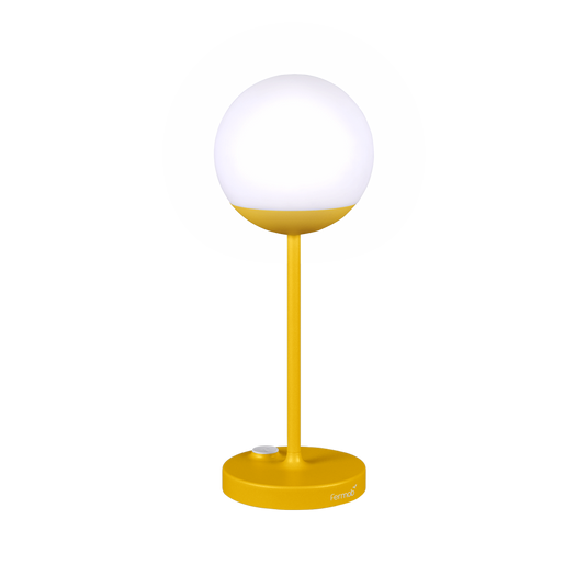 Fermob Mooon! Wireless Table Lamp H.41 cm – Smooth Honey