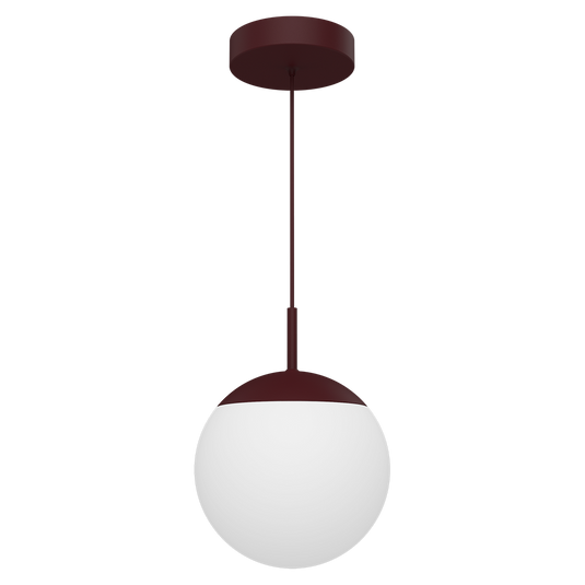 Fermob Mooon! Pendant Light Ø25 cm – Black Cherry