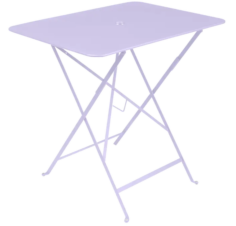 Load image into Gallery viewer, Fermob Bistro Table 77x57 cm, foldable metal outdoor table with a sleek design, suitable for patio or garden seating.
