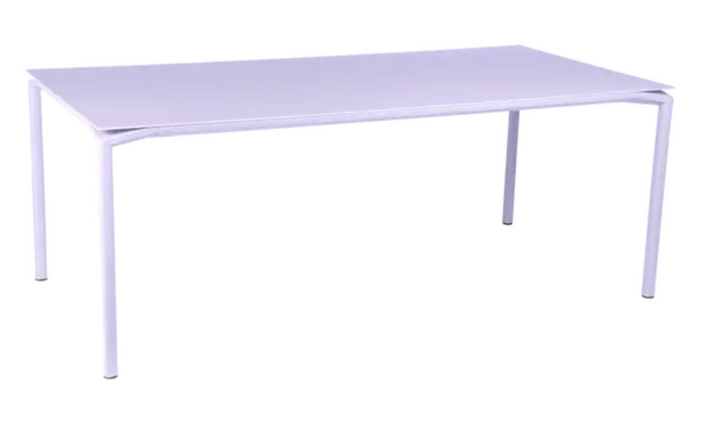 Load image into Gallery viewer, Fermob Calvi outdoor rectangular dining table, 195x95 cm, eight-seater with a modern design, suitable for outdoor and indoor use.
