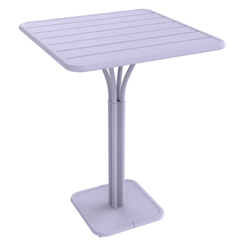 Load image into Gallery viewer, Fermob Luxembourg high pedestal metal table, 80x80 cm, outdoor setting with a sleek, modern design in Ireland.
