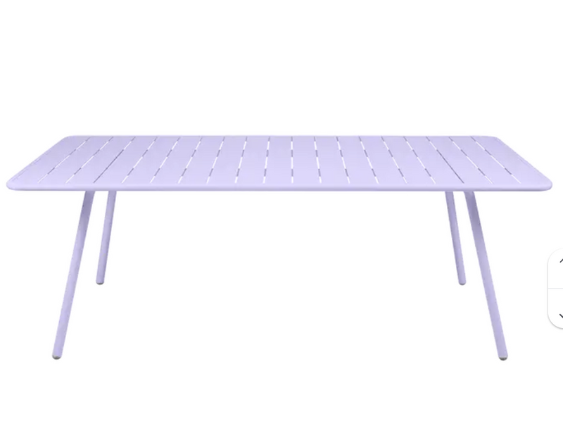 Load image into Gallery viewer, Fermob Luxembourg outdoor table, 207x100 cm, with a sleek rectangular design, suitable for outdoor dining and patio areas.
