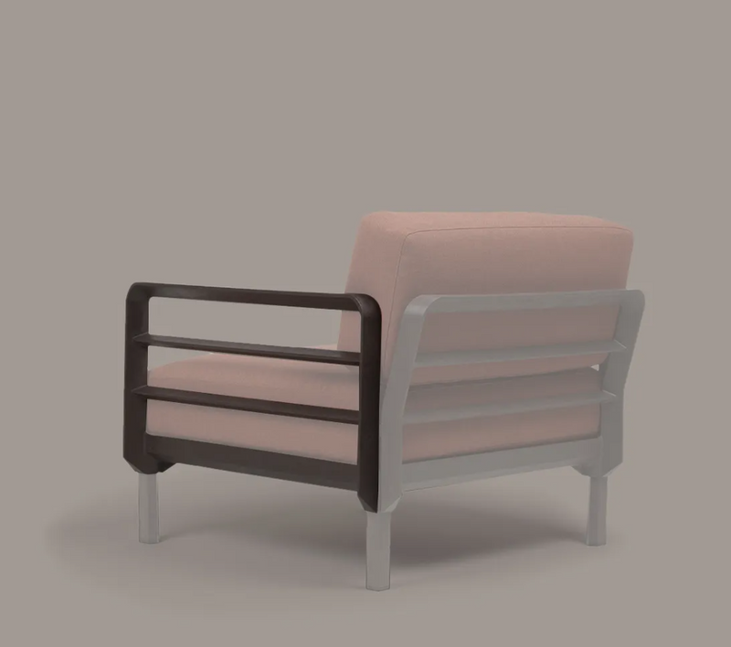 Load image into Gallery viewer, Nardi Maximo Armrest, a modular seating accessory, featuring a sleek design and durable materials for comfortable support.
