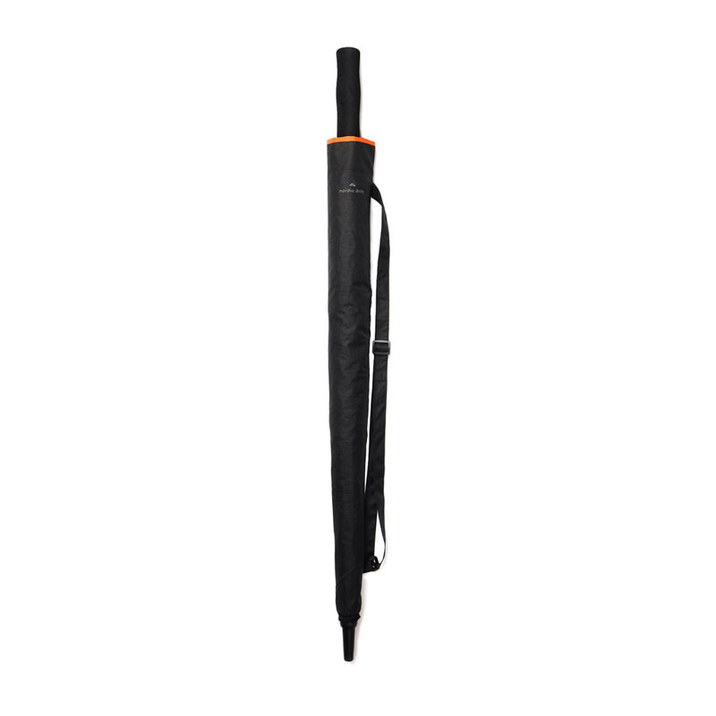 Load image into Gallery viewer, Nordic Drift 27-inch AWARE RPET storm umbrella with UPF 50+ sun protection, featuring a sturdy canopy and ergonomic handle.
