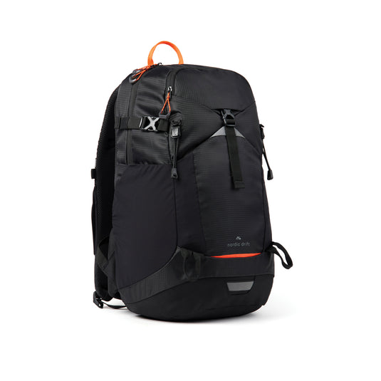 Nordic Drift Trail RCS 24L backpack, durable bags and travel gear with multiple compartments and adjustable straps.