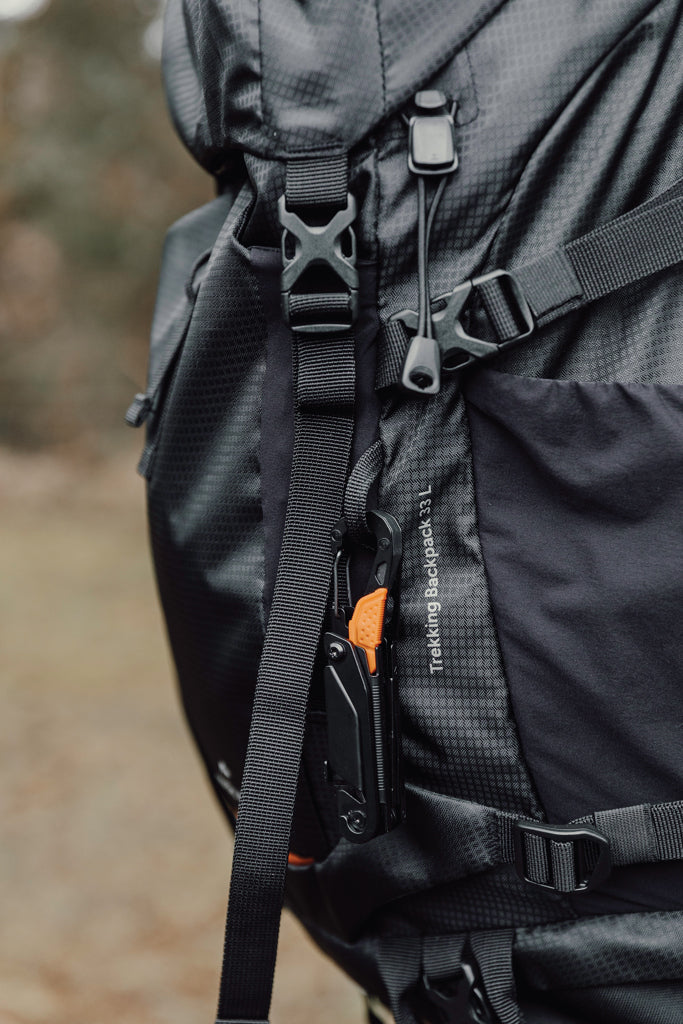 Load image into Gallery viewer, Nordic Drift Adventure Multitool with multiple functions, compact design, and durable construction for outdoor tools and torch tasks.
