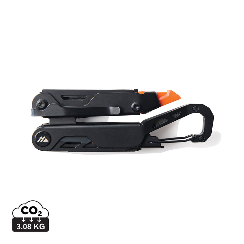 Load image into Gallery viewer, Nordic Drift Drift Adventure multi-function pliers shown on a workbench, versatile tools for gripping, cutting, and twisting tasks.
