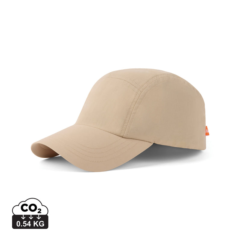 Load image into Gallery viewer, Nordic Drift RCS Aero UPF 50+ cap in black, lightweight headwear with adjustable strap and breathable fabric for sun protection.
