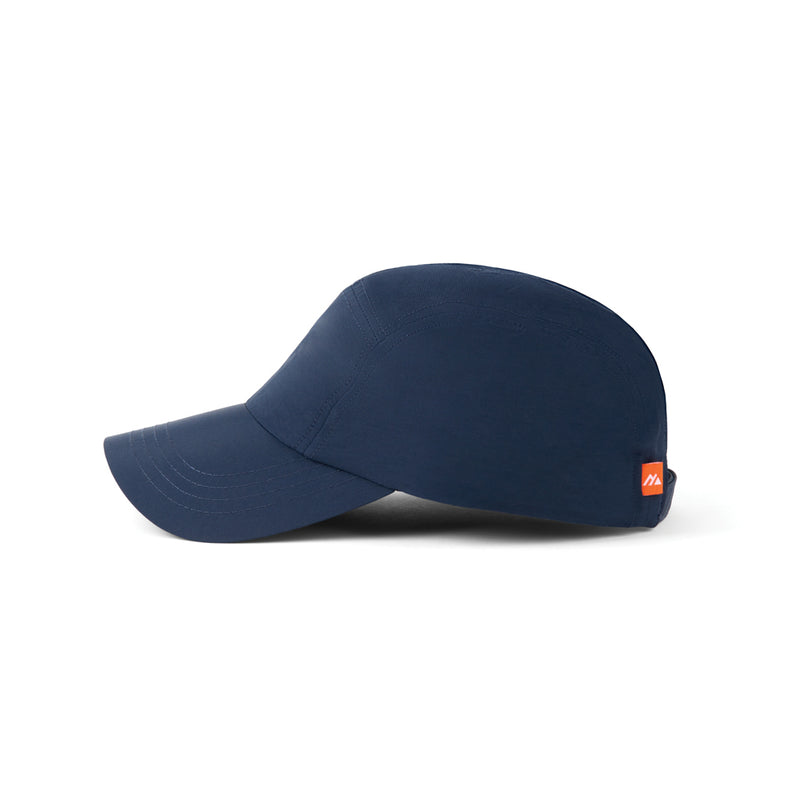 Load image into Gallery viewer, Nordic Drift RCS Aero UPF 50+ cap, navy blue headwear with curved brim and adjustable strap, designed for sun protection.
