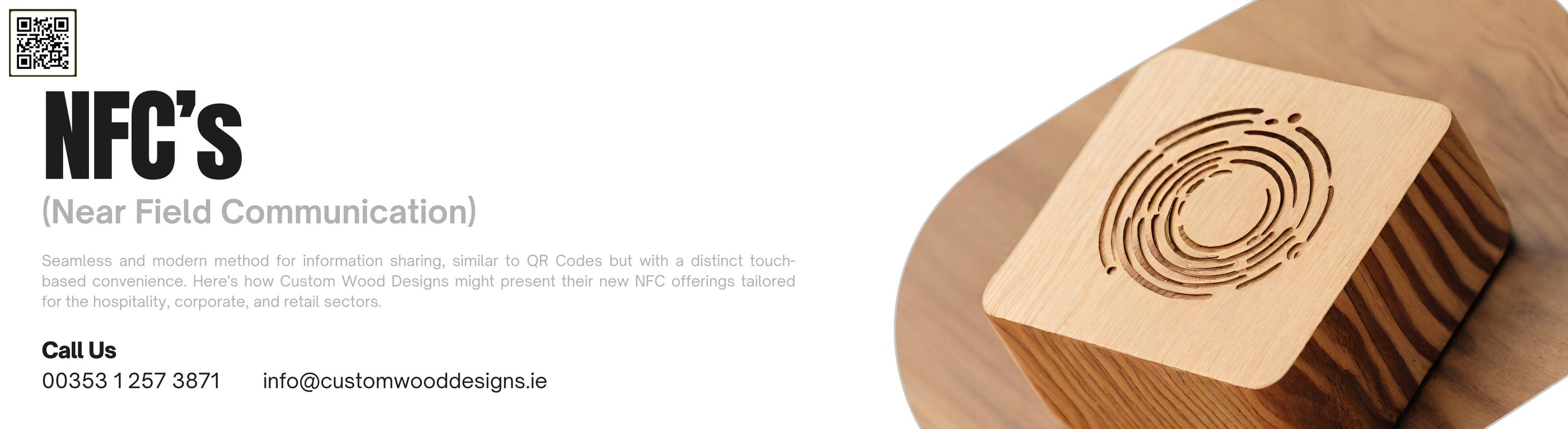 QR Codes | Custom Wood Designs in Dublin | Quality Wooden Products