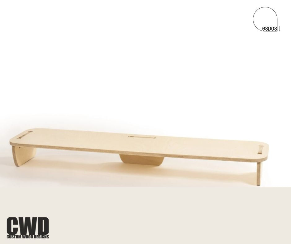 Nita Riser | Elegant Wooden Monitor Stand for Better Posture