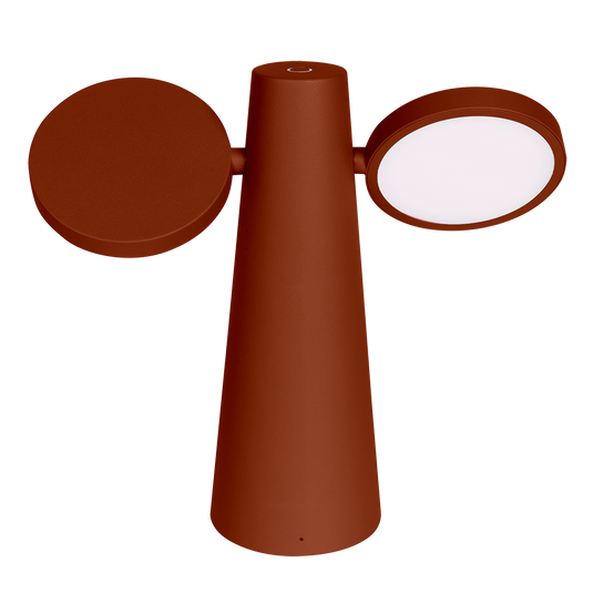 Fermob Oto Wireless Table Lamp H.27 cm – Red Ochre