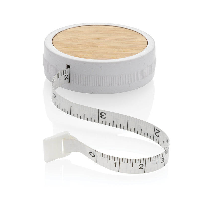 Load image into Gallery viewer, XD Collection recycled plastic and bamboo tailor tape, a Tool &amp; Torch for measuring, featuring eco-friendly materials and flexible design.
