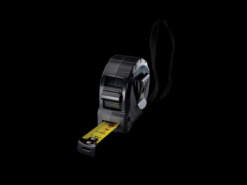 Load image into Gallery viewer, XD Collection RCS recycled plastic 3M/16 mm tape for tools and torches, showing the tape roll on a tool surface.
