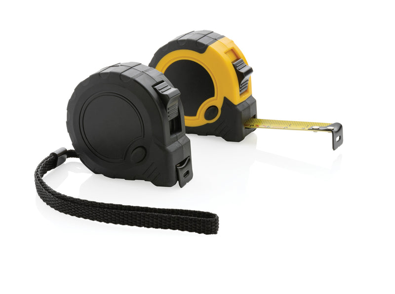 Load image into Gallery viewer, XD Collection RCS recycled plastic 3M/16 mm tape with stop button, tool for precise measurement and cutting tasks.

