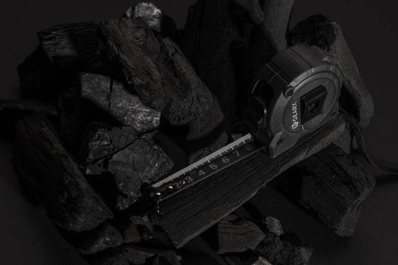 Load image into Gallery viewer, Gear X 5M measuring tape with slow and fast retract, durable tools and torches from GearX, featuring a metal tape and ergonomic grip.

