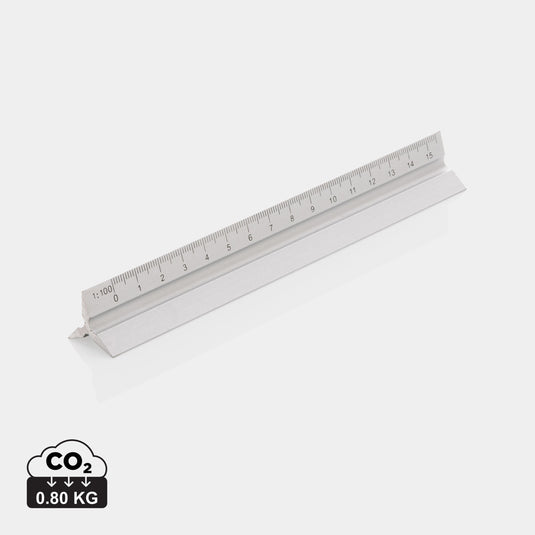 15cm. Aluminum triangular ruler - Custom Wood Designs