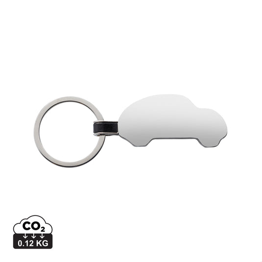 RCS recycled zinc alloy car keyring - Custom Wood Designs
