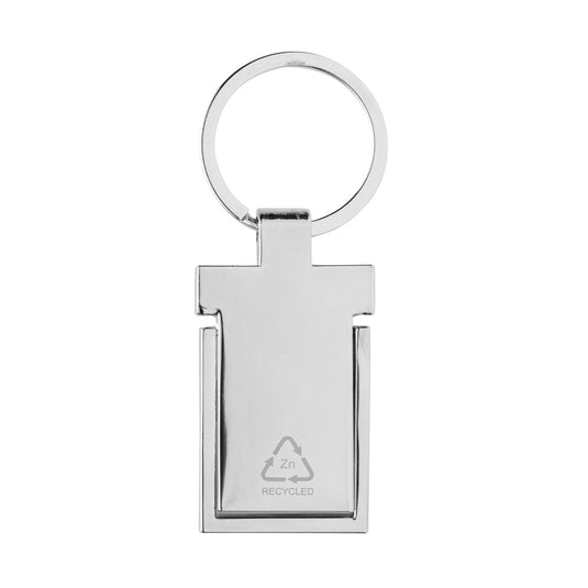 RSC recycled zinc alloy phone stand keychain - Custom Wood Designs