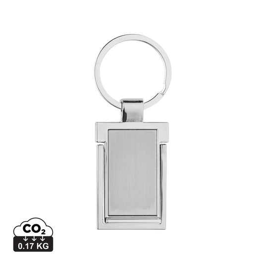 RSC recycled zinc alloy phone stand keychain - Custom Wood Designs