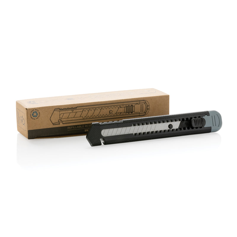 Load image into Gallery viewer, Refillable RCS recycled plastic snap-off knife - Custom Wood Designs
