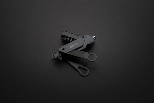 GearX bicycle tool from Tools & Torches collection, showing compact multi-tool with various wrenches and screwdrivers for bike repairs.