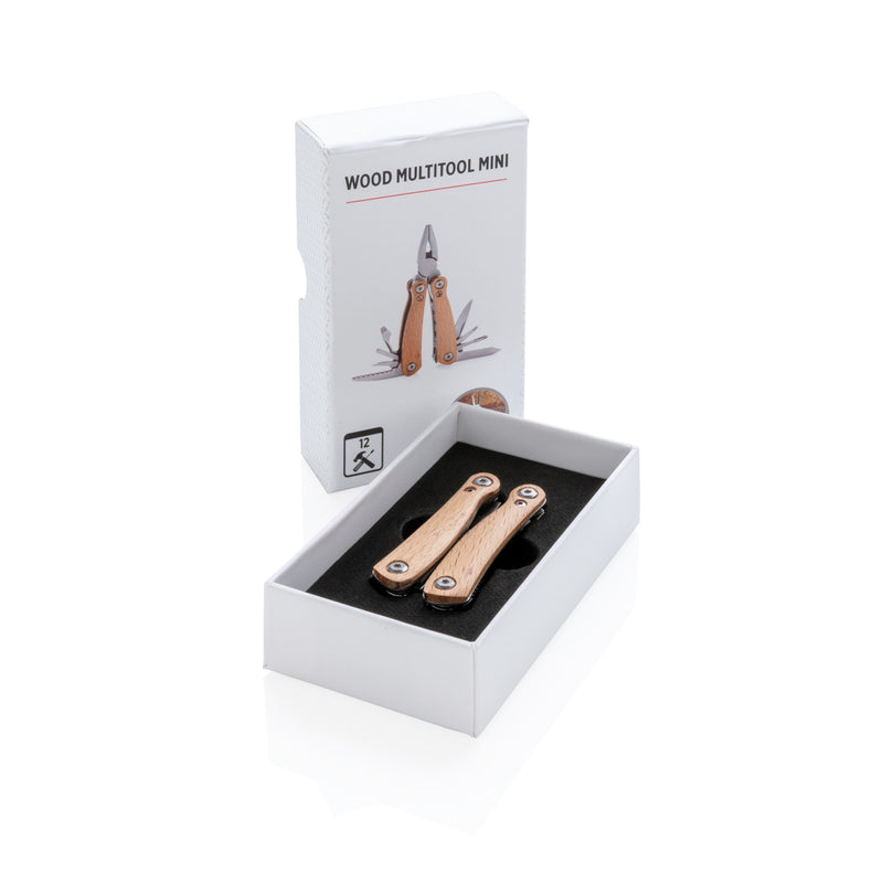 Load image into Gallery viewer, Compact wood multitool from XD Collection, featuring versatile tools and torch for woodworking and craft projects.
